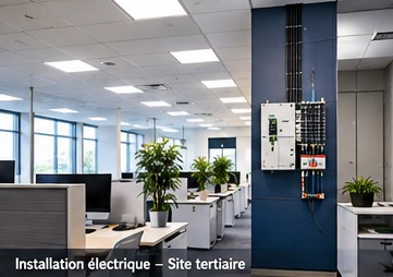 Installation électrique d’un site tertiaire